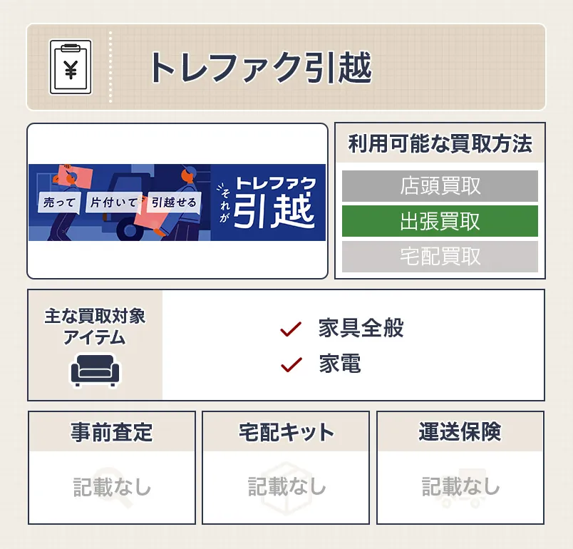 トレファク引越