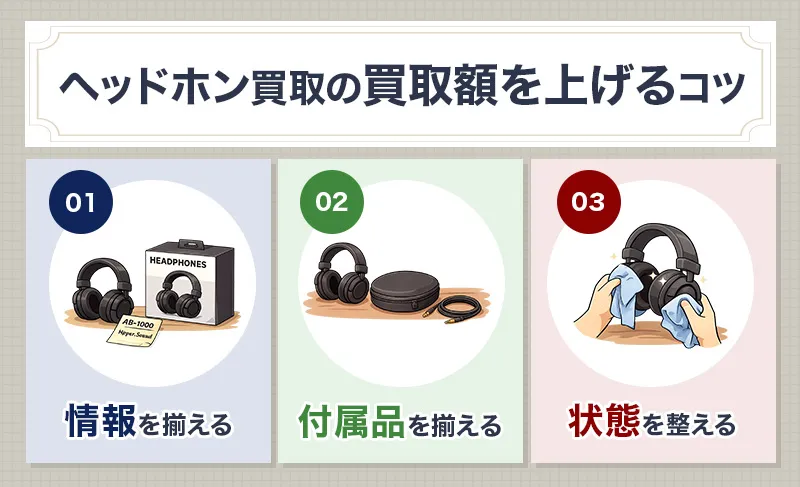 ヘッドホン買取の査定基準