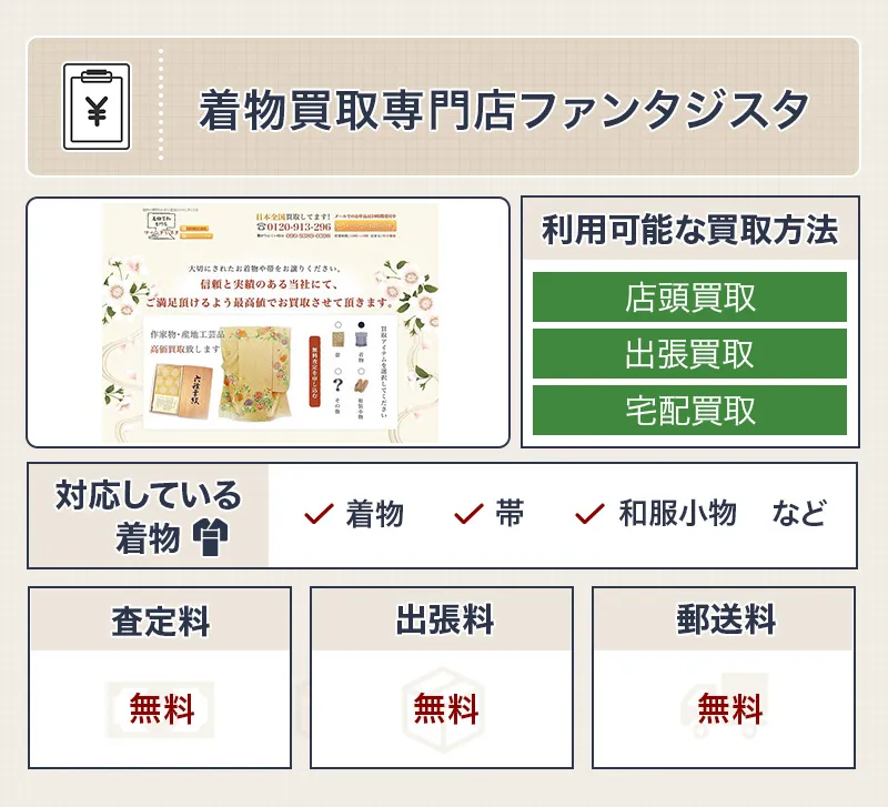 着物買取専門店ファンタジスタ