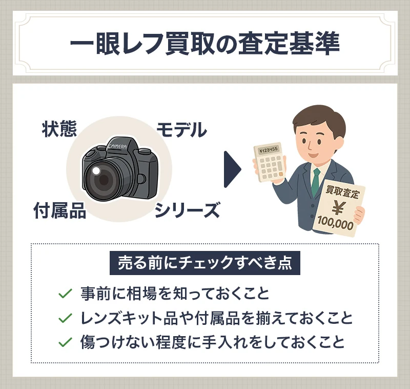 一眼レフ買取の最新相場をチェック