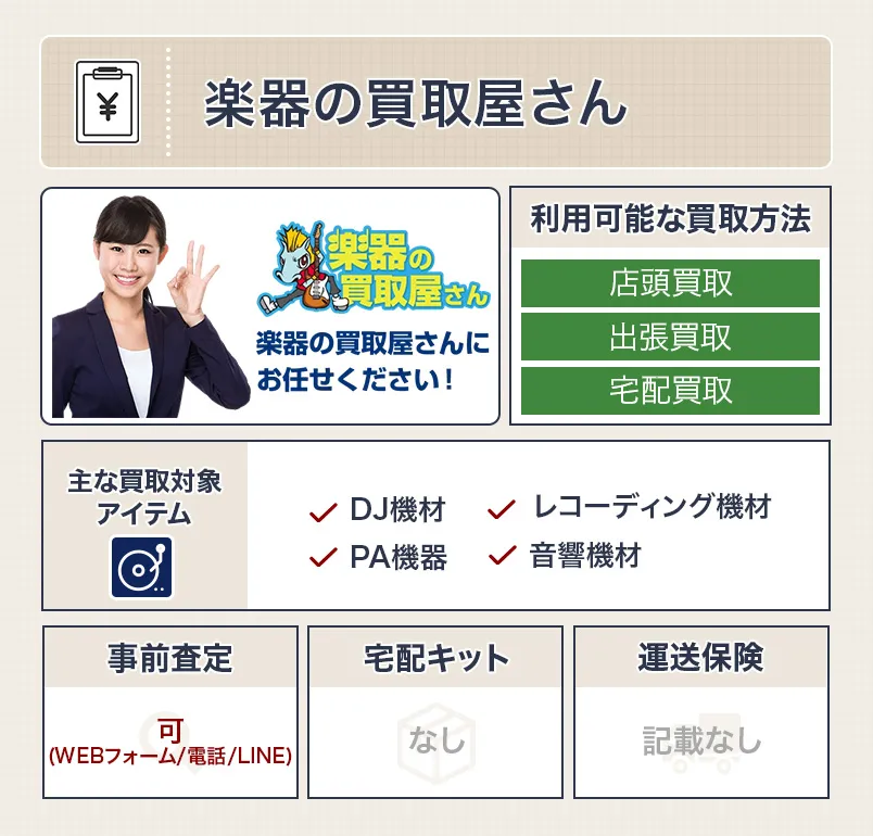楽器の買取屋さん