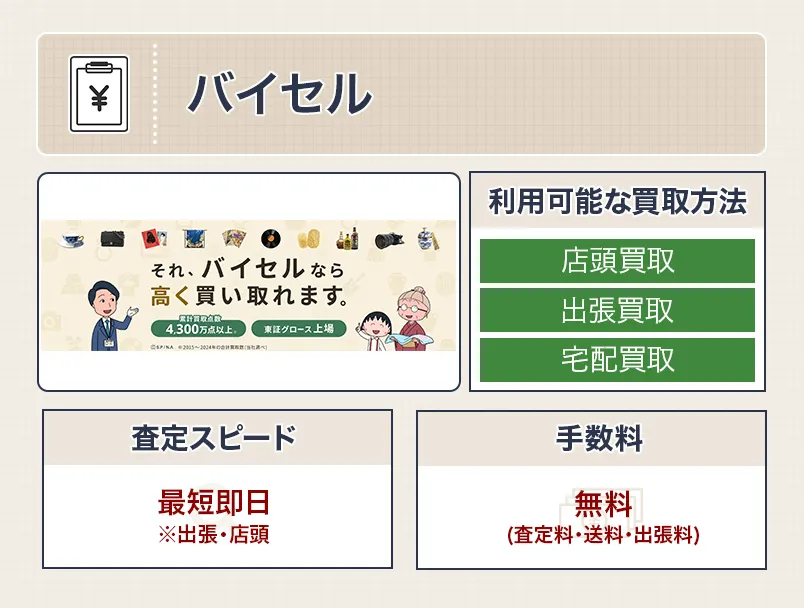 バイセルのバイオリン買取