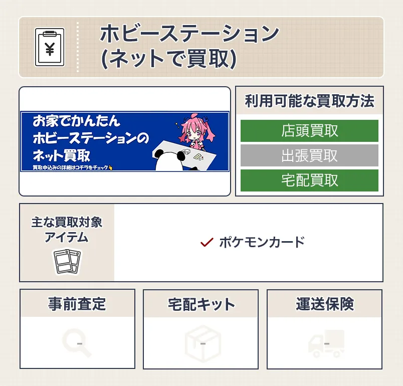 ホビーステーション（ネットで買取）