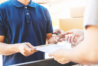 ご指定の日時に伺います