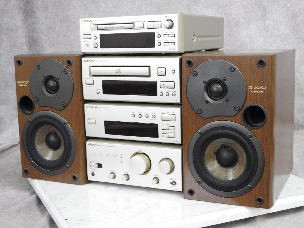 ONKYO D-102CX/T-405W/A-905/C-705/MD-105