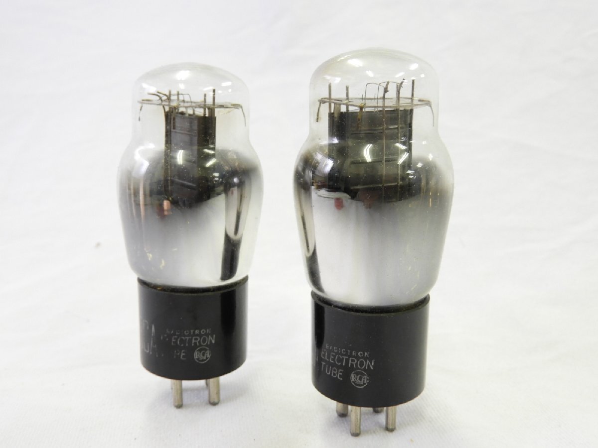RCA RADIOTRON 45 真空管 2本