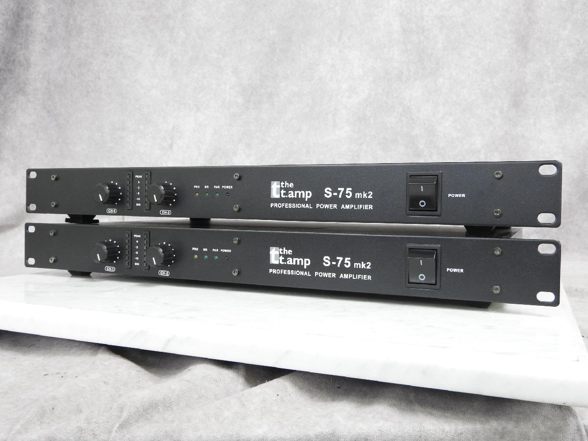 thomann the tt.amp S-75 mk2 2台